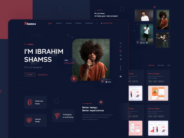Shamss - Personal Portfolio Website