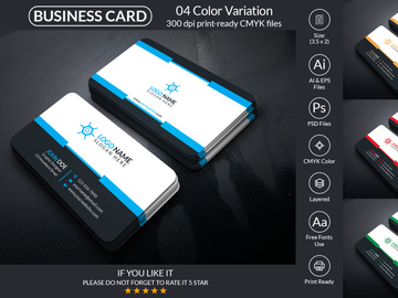 Minimal Business Card Design Template