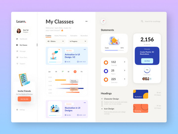 Learning Management Dashboard