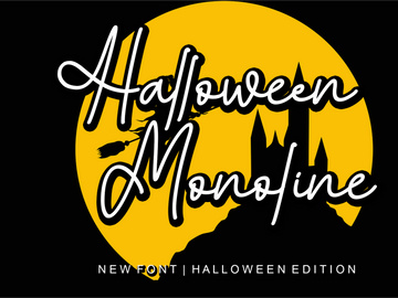 Halloween Monoline