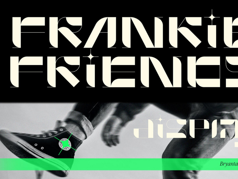 Frankie Friends - Free Modern Display Font by Bryantama ~ EpicPxls