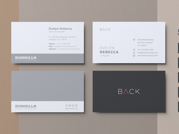 Minimalist Business Card Vol. 04