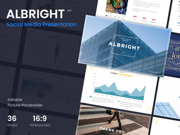 Albright - Social Media Keynote Template