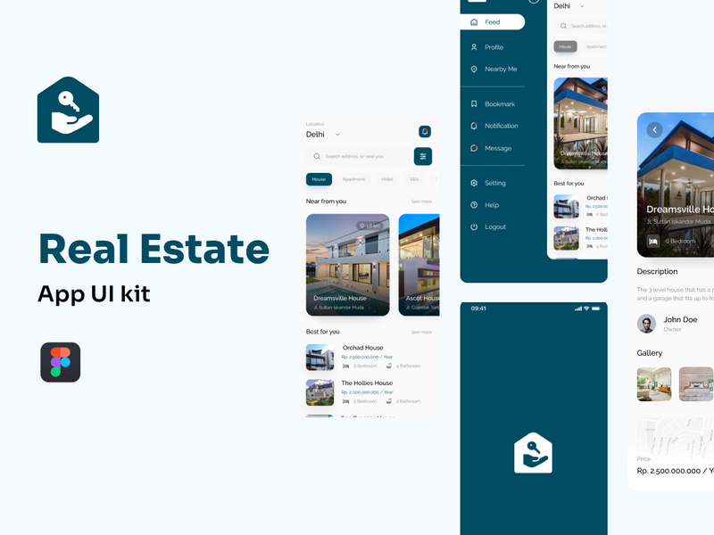 Real Estate Application by Rishabhsingh326 ~ EpicPxls