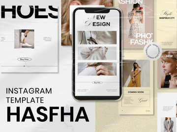 Hasfha Instagram Template