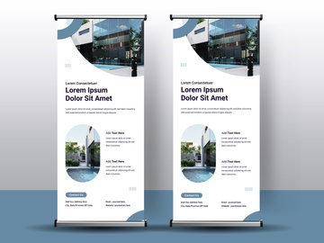 Villa Roll-up Banner Template