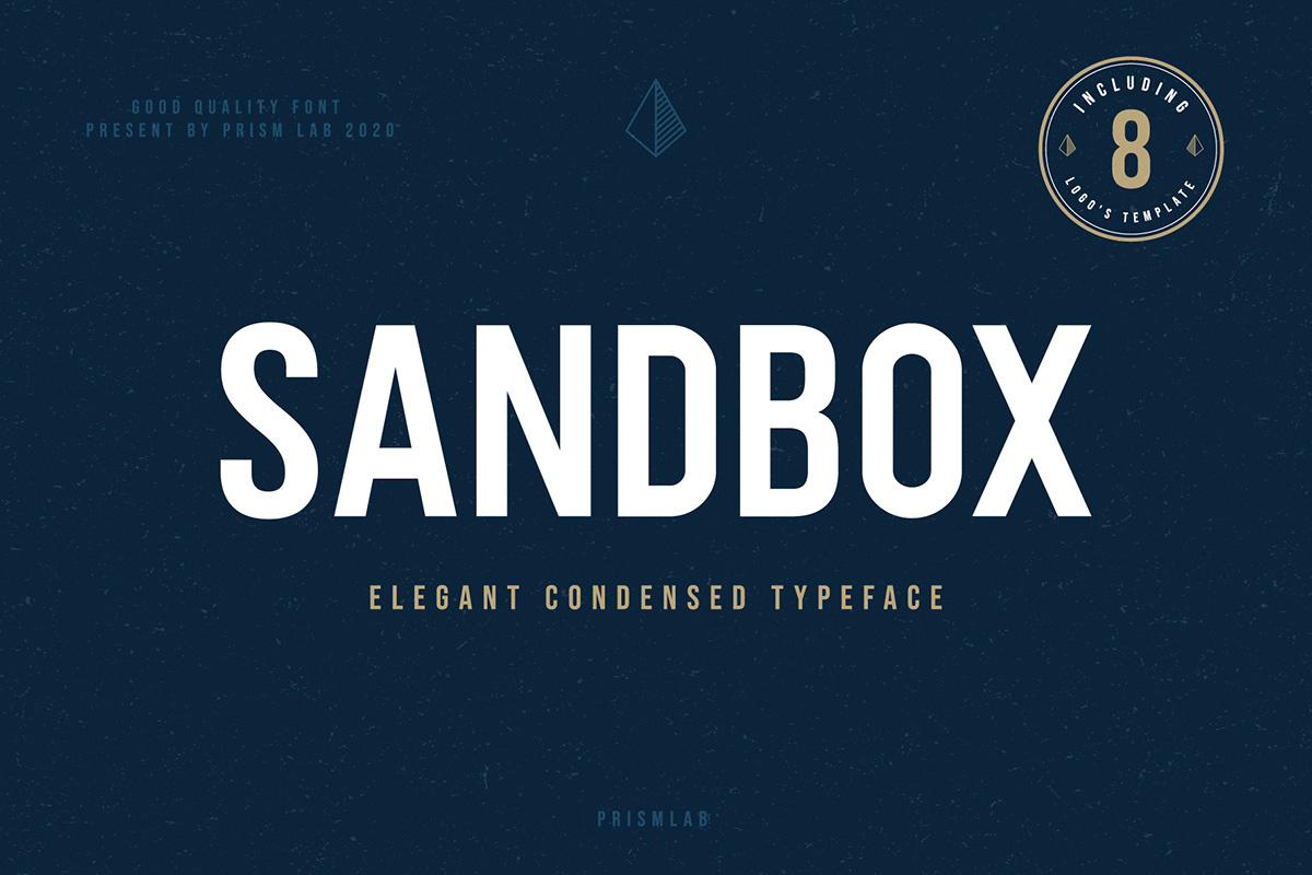 沙盒优雅的无字母字体(Sandbox Elegant Sans Typeface)插图