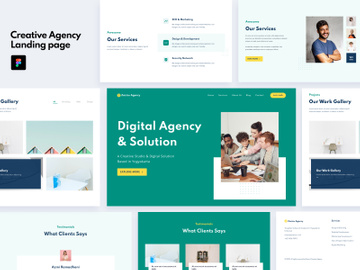 Creative Agency Landing Page