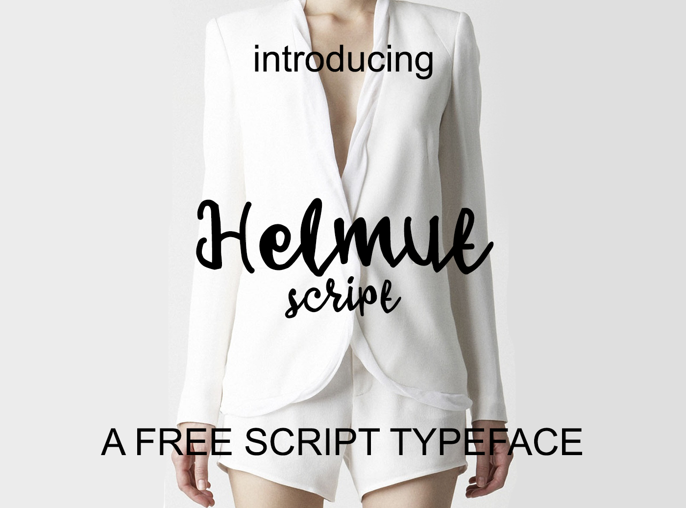 Helmut - 免费脚本字体(Helmut - free script typeface)插图