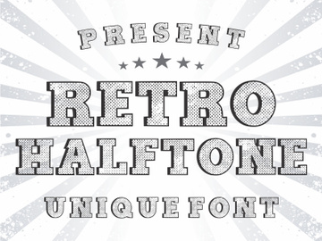 Retro Halftone