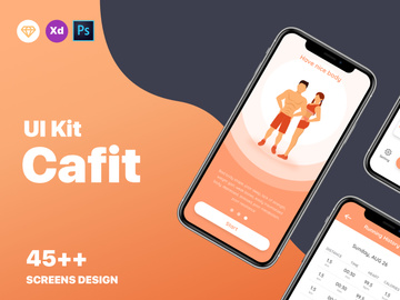 Cafit Workout UI Kit