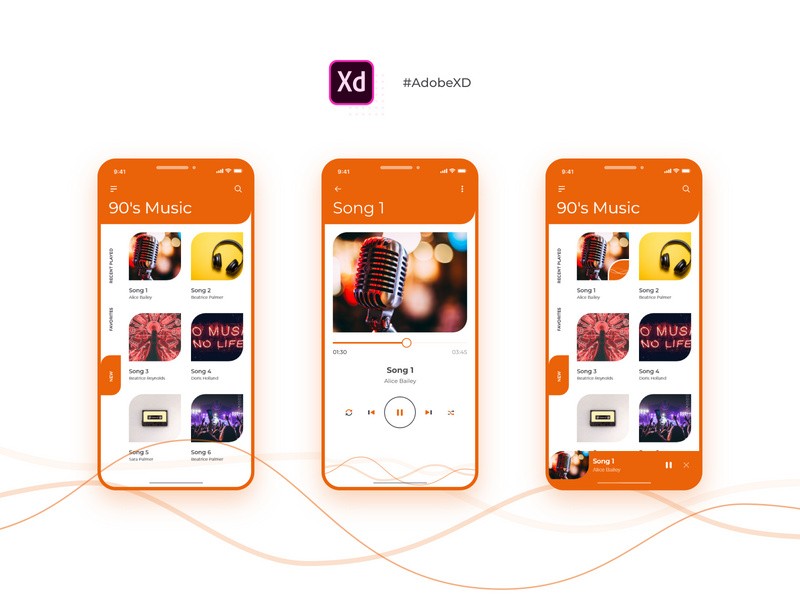 Music App UI Kit