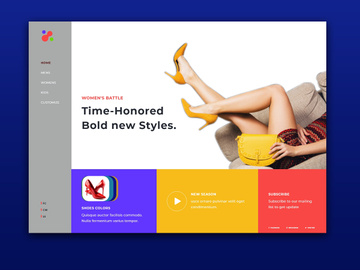Shoes Landing Page