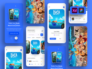 Netflix Movie Apps Design
