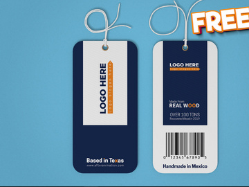 Hang Tag Template Set [Free Download]