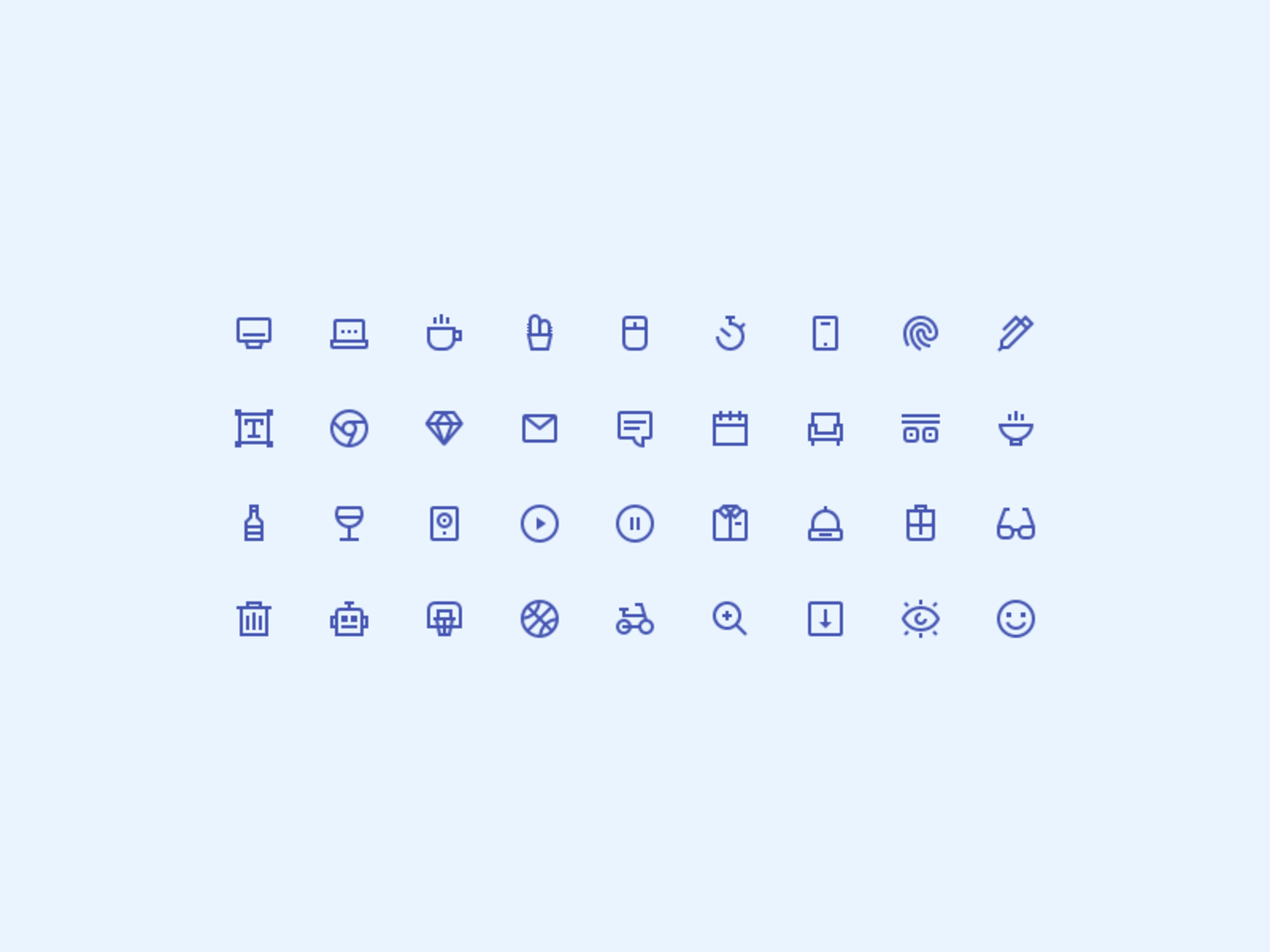 小小的疯狂的图标 [SKETCH, AI[(Tiny Insane Icons [SKETCH, AI[)插图