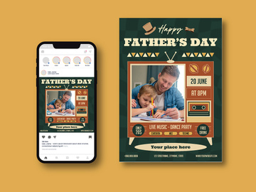 Fathers Day Flyer