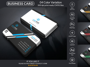Minimal Business Card Design Template