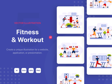 M80_Fitness & Workout Illustrations_v1