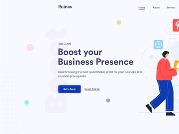 Digital Agency - Landing Concept