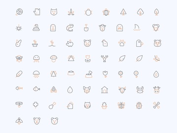 Animals & Nature Icons