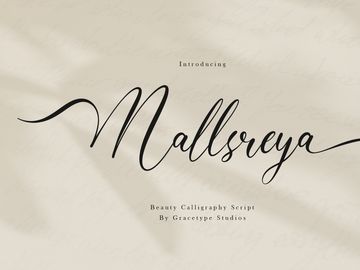 Mallsreya | Beauty Calligraphy Script