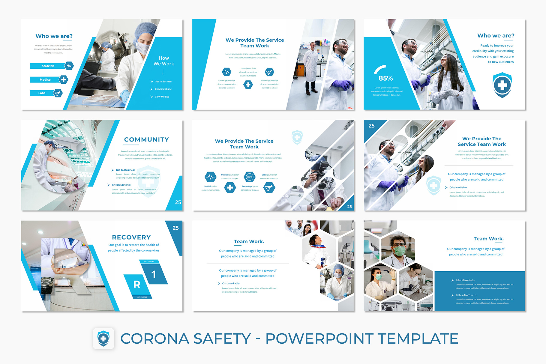 Corona Safety - Presentaciones de Google Slides