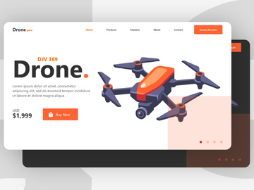 Drone Landing Page