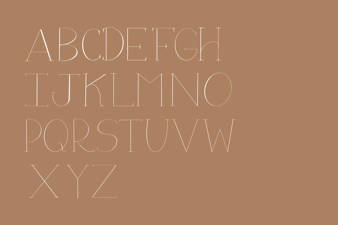 Flora Serif 免费字体(Flora Serif Free Font)插图3