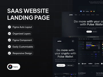 Pulse - Saas Website Landing Page