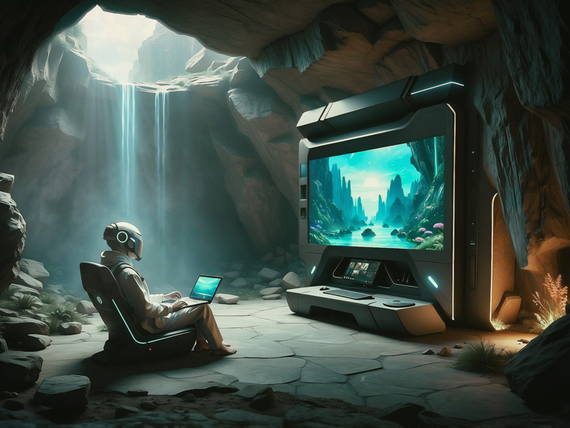 Subterranean Odyssey 2077 by hyperglitch ~ EpicPxls