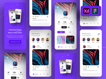 Social Media App Design