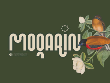 MOQARIN - Rounded & Playful Font