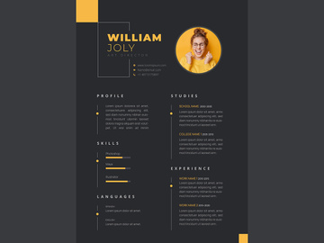CV Resume template