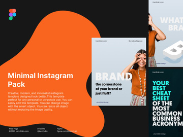 Minimal Instagram Pack for Marketing