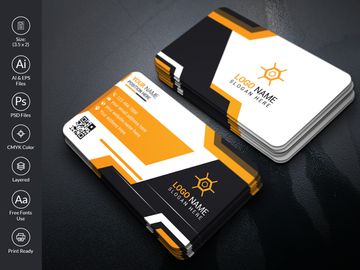 Corporate Business Card Design Template