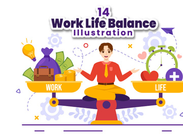 14 Work Life Balance Illustration