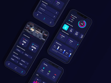 Fitu App - Fitness and Workout App UI Design