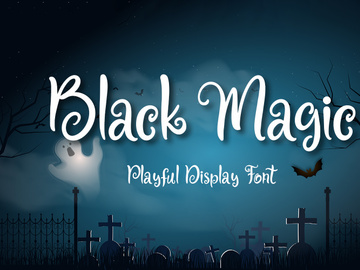 Black Magic - Playful Display Font