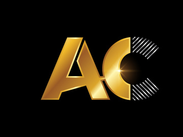 Initial Letter A C Logo Design Vector Template. Graphic Alphabet Symbol For Corporate Business Identity