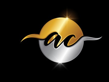 Initial Letter A C Logo Design Vector Template. Graphic Alphabet Symbol For Corporate Business Identity