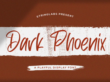 Dark Phoenix - Playful Display Font