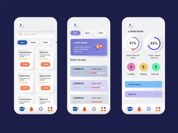 Online learning UI Kit