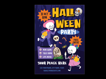 Halloween Party Flyer