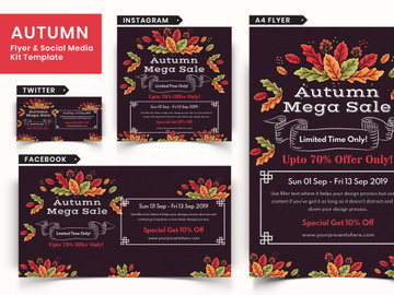 Autumn Festival Flyer & Social Media Pack-18