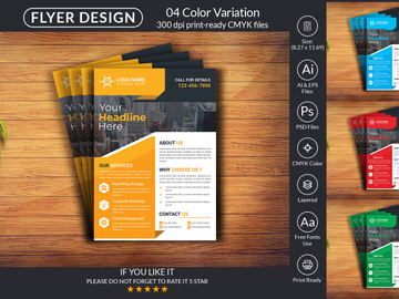 Corporate Flyer Design Template