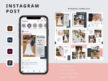 istagram post wedding