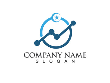 Globe word wire cablel business finance logo