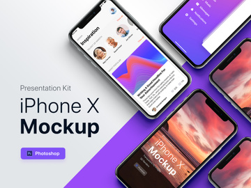 Presentation Kit - iPhone showcase Mockup