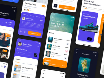 Helium - Multipurpose Card-based UI Kit